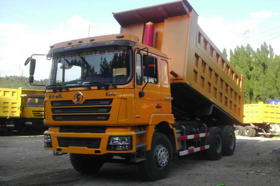 Kỹ thuật khai thác mỏ Xe tải tự đổ hạng nặng 40 tấn F3000 Shacman 6x4 Công suất diesel 10MT Khả năng phân chia tối đa 30%