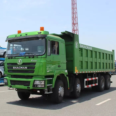 Xe tải hạng nặng Shacman F3000 8x4 Tự đổ Euro 2 Khí thải 380hp 10MT Hệ thống treo thủy lực của cabin