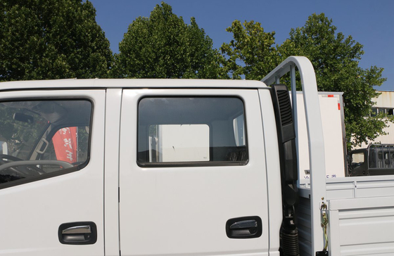 Cabin đôi Xe tải nhẹ chở hàng 2 trục Xe tải 6 bánh chở hàng nhẹ Xăng 125HP