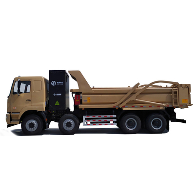 CAMC Xe tải tự đổ hạng nặng bằng điện năng lượng mới 8x4 12 bánh Trao đổi / sạc pin không khí thải