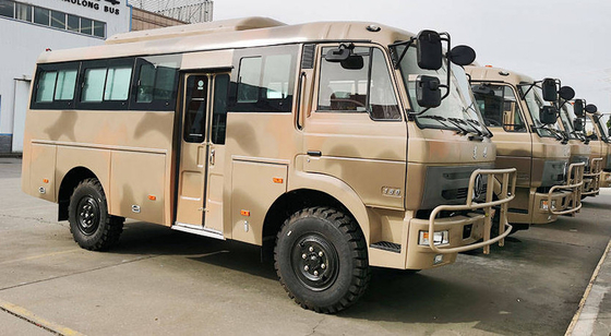 Dongfeng Off Road Xe 4x4 6x6 Off Road Bus Hộp số tay 6,7m