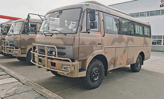 Dongfeng Off Road Xe 4x4 6x6 Off Road Bus Hộp số tay 6,7m