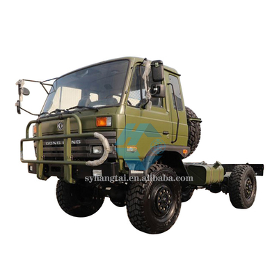 Xe địa hình 4 bánh Diesel Xe tải địa hình Euro3 Khí thải 190hp Khung gầm xe tải 6 xi lanh