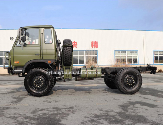 Xe địa hình 4 bánh Diesel Xe tải địa hình Euro3 Khí thải 190hp Khung gầm xe tải 6 xi lanh