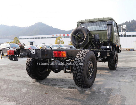 Xe địa hình 4 bánh Diesel Xe tải địa hình Euro3 Khí thải 190hp Khung gầm xe tải 6 xi lanh