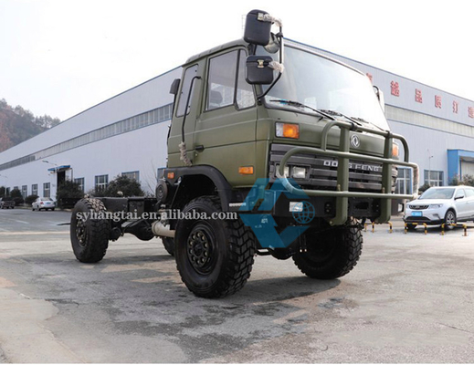 Xe địa hình 4 bánh Diesel Xe tải địa hình Euro3 Khí thải 190hp Khung gầm xe tải 6 xi lanh