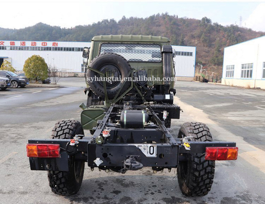 Xe địa hình 4 bánh Diesel Xe tải địa hình Euro3 Khí thải 190hp Khung gầm xe tải 6 xi lanh
