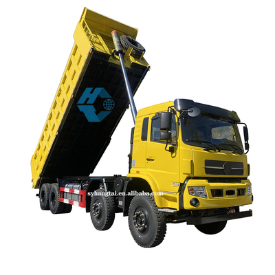 Khai thác Xe tải tự đổ hạng nặng Vận chuyển khai thác Xe tải tự đổ 50 tấn Động cơ Diesel 12 bánh 8x4