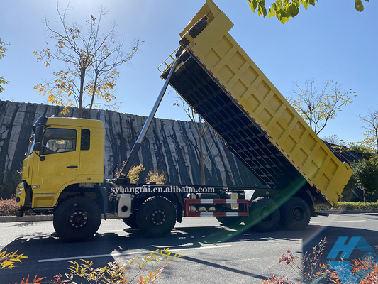 Khai thác Xe tải tự đổ hạng nặng Vận chuyển khai thác Xe tải tự đổ 50 tấn Động cơ Diesel 12 bánh 8x4