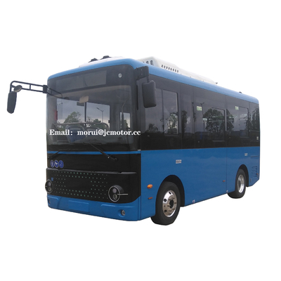 Tầng thấp 12 chỗ ngồi 6m Mini City Bus Pure Electric Tiêu chuẩn EU CCS2 DC Sạc nhanh Ebus
