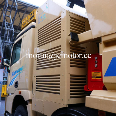 OEM 8x4 Dump Truck Điện năng lượng mới pin nhiên liệu hydro cho xây dựng đô thị