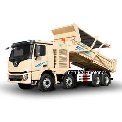 OEM 8x4 Dump Truck Điện năng lượng mới pin nhiên liệu hydro cho xây dựng đô thị