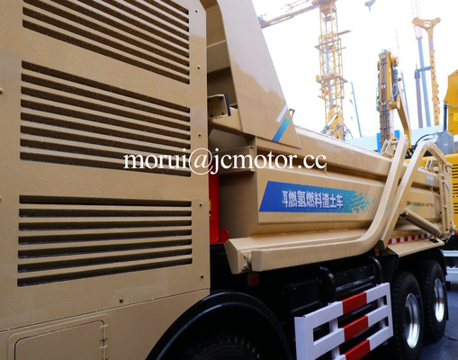 OEM 8x4 Dump Truck Điện năng lượng mới pin nhiên liệu hydro cho xây dựng đô thị