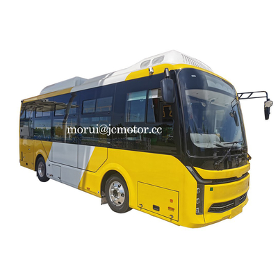7.7m ZEV xe buýt công cộng điện đầy tải 200km lái tay phải xe buýt shuttle đẹp