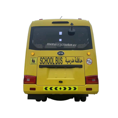 Tùy chỉnh 7m Iveco động cơ diesel 22 chỗ ngồi xe buýt trường học tay truyền