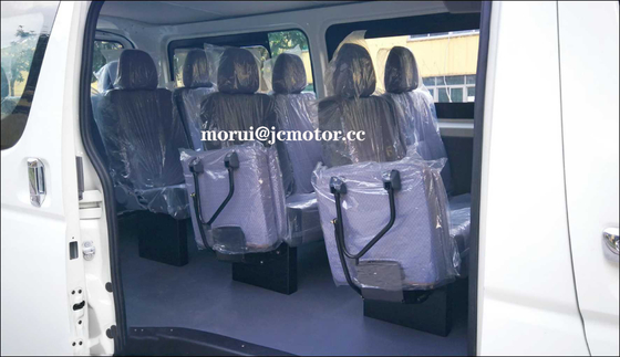 Tùy chỉnh 4.9m HIACE Mô hình 15 chỗ ngồi Taxi Minibus vận chuyển hành khách đô thị Xe hơi động cơ xăng