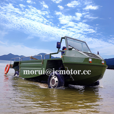 Xe đổ bộ ngoài đường tùy chỉnh 4WD 1000kg / 10 người dung lượng phiên bản lai &amp; nhiên liệu cho đất liền &amp; nước
