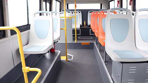 Xe buýt điện thành phố hạng sang 22 chỗ Số dặm 300 - 440KM Tốc độ tối đa 69Km / h