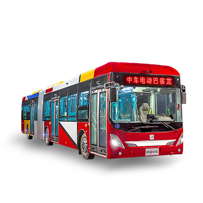 Giao thông đô thị Xe buýt thành phố BRT Electric City 18m 62 Chỗ ngồi 212KM Mileage Tay lái trái