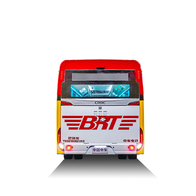 Giao thông đô thị Xe buýt thành phố BRT Electric City 18m 62 Chỗ ngồi 212KM Mileage Tay lái trái