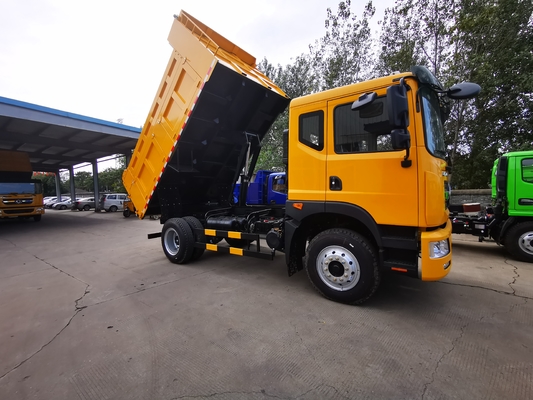 Xe tải tự đổ hạng nặng Dongfeng 4x2 Xe tải xếp nhỏ GVW 17,5 tấn 136HP