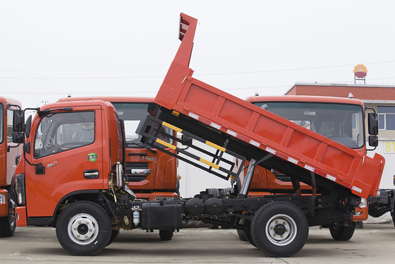 Euro 4 Xe tải chở hàng DONGFENG Động cơ YUCHAI Tay lái trái 3,7m