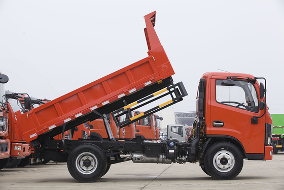 Euro 4 Xe tải chở hàng DONGFENG Động cơ YUCHAI Tay lái trái 3,7m