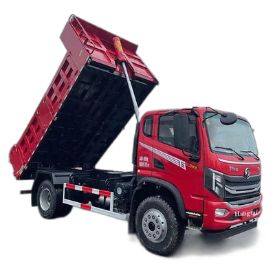 GVW 165HP Xe tải động cơ diesel Xe tải tự đổ 4x2 18 tấn Chiều dài cơ sở 3550mm