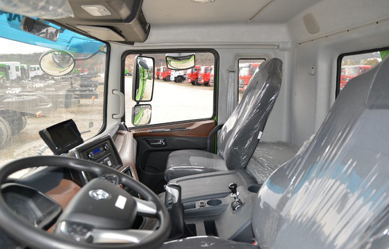 Xe tải tự đổ hạng nặng 8x4 Xe chở hàng 7,8m GVW 31000KG Động cơ YUCHAI