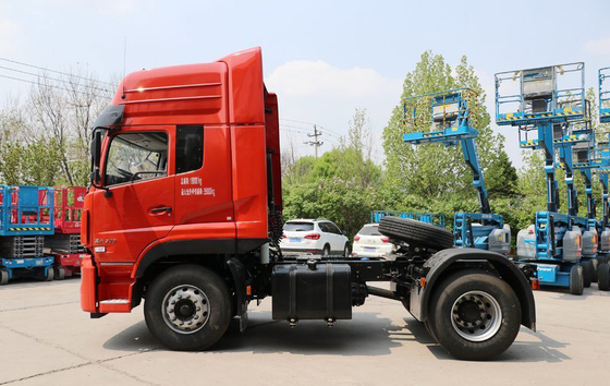 Xe đầu kéo 35 tấn Dongfeng 4x2 350HP Xe đầu kéo để vận chuyển cảng