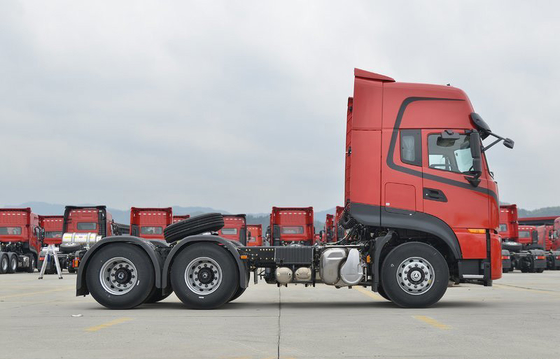 Khí thải Euro 6 Xe đầu kéo DONGFENG 456hp Động cơ nhiên liệu công suất cao