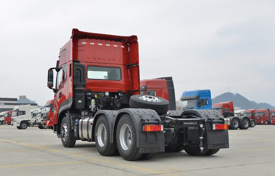 Khí thải Euro 6 Xe đầu kéo DONGFENG 456hp Động cơ nhiên liệu công suất cao