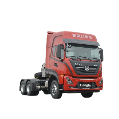Xe đầu kéo hạng nặng LNG 6x4 470hp Khối lượng kéo 39,5 tấn Vận chuyển hậu cần