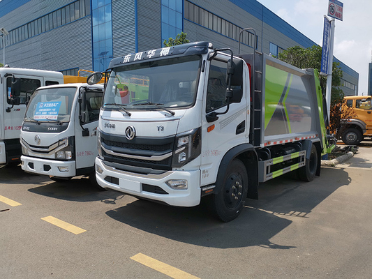 Xe tải vệ sinh đô thị diesel 4x2 Thùng rác 8Cbm Bộ thu gom rác thải