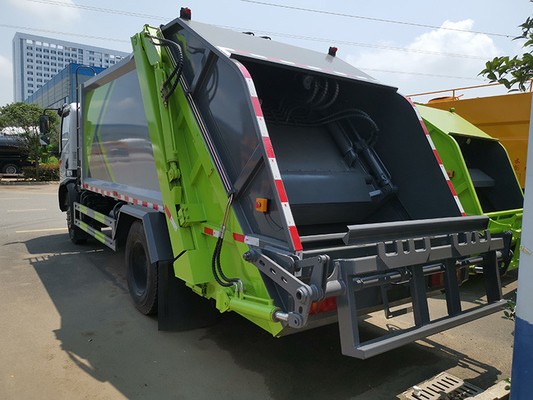 Xe tải vệ sinh đô thị diesel 4x2 Thùng rác 8Cbm Bộ thu gom rác thải