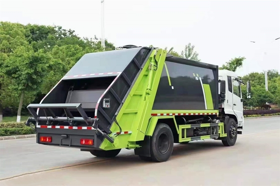 Xe tải thu gom rác cỡ trung 210 HP 14 Cbm Tải trọng 7500KG