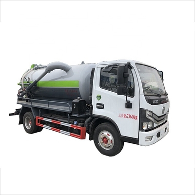 Máy hút chân không nước thải DONGFENG nhỏ 6MT Động cơ diesel 4,7 Cbm