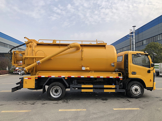 Dongfeng hút nước thải Xe tải vệ sinh đô thị 9.5 Cbm 4 tấn Trọng tải