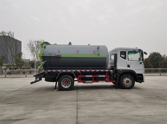 Xe tải hút phân trung bình 11.5 CBM Diesel 200 HP Xe tải hút nước thải