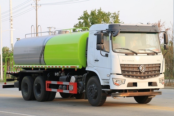 Xe tưới nước đường trục đôi phía sau Xe tải hạng nặng 6x4 16 Cbm 14470kg Xe tăng