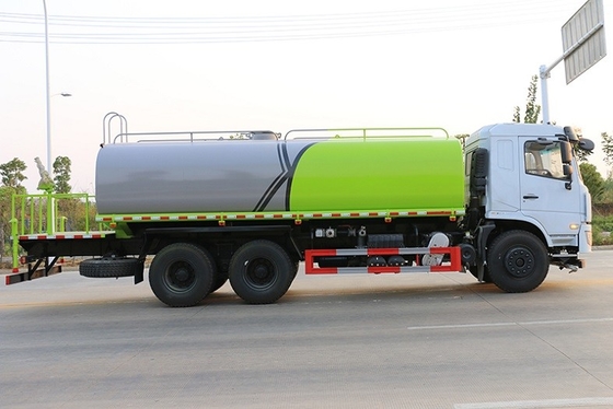Xe tưới nước đường trục đôi phía sau Xe tải hạng nặng 6x4 16 Cbm 14470kg Xe tăng