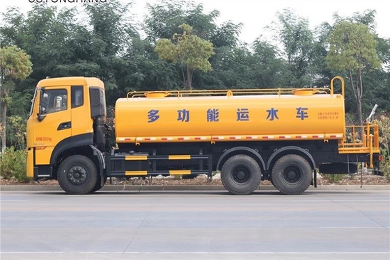 Hướng dẫn sử dụng xe tải vệ sinh thành phố nặng 6x4 290HP Xe phun nước 9MT 20cbm