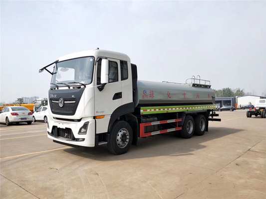 Xe chở nước DONGFENG thành phố Xe bồn 6x4 290 HP cho sự thanh khiết đô thị
