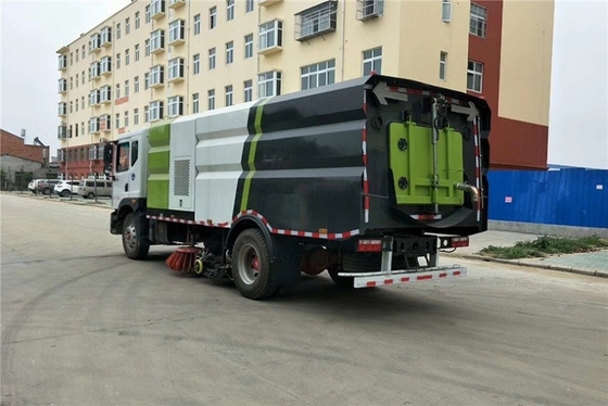 Làm sạch Máy quét rác Xe tải Vệ sinh Đô thị Động cơ Diesel 4x2 8m 200 HP