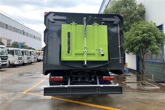 Làm sạch Máy quét rác Xe tải Vệ sinh Đô thị Động cơ Diesel 4x2 8m 200 HP