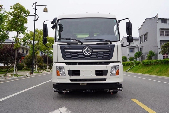 Xe tải vệ sinh thành phố 16 CBM Chiều dài cơ sở 5000mm Xe quét dọn dẹp 210 HP