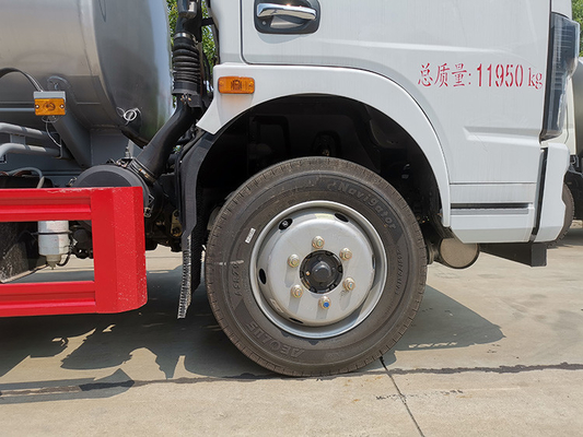 170 HP Động cơ Diesel Xe tải vận chuyển 8,5 CBM Chiều dài cơ sở 3800mm