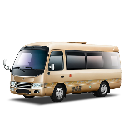 Cửa điện Coaster Xe buýt 7M Business Diesel 10-23 chỗ Xe buýt thành phố sang trọng