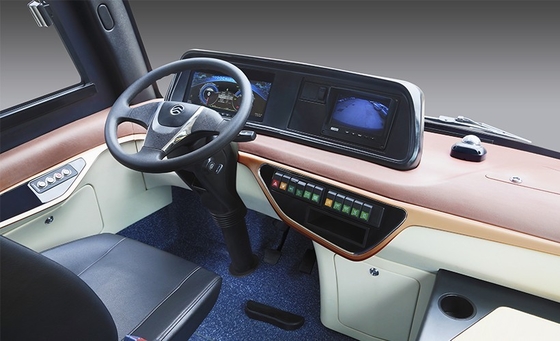 Xe đưa đón thành phố Mini EV 10 - 14 chỗ Xe buýt điện quãng đường 265km