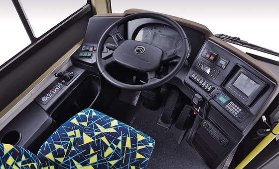 Xe buýt năng lượng mới Pure Electric 24 chỗ Trục đặc biệt 69 km / h Xe buýt đưa đón trong thành phố